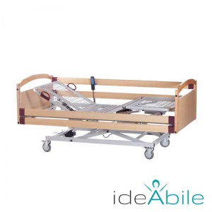 Letto da degenza elettrico Gerbera MP280 di Moretti - 3 snodi, smontabile, elevabile