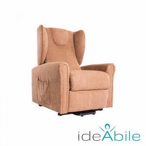 Poltrona elettrica 2 motori Lady Bergere 57470004-2M: colore beige